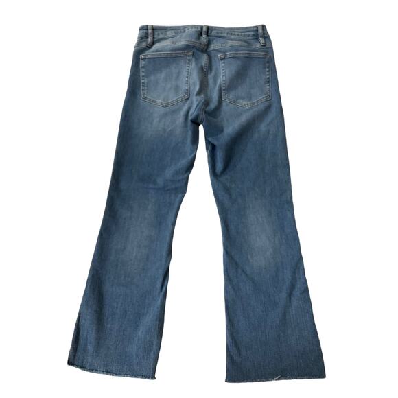 Frame Blue Le Crop Stretch Mini Boot Cropped Pants Women Size 30 | 30-2 - Picture 2 of 9